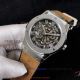 Perfect Replica Hublot Big Bang Stainless Steel Case Black Roman Hollow Face 45mm Watch (3)_th.jpg